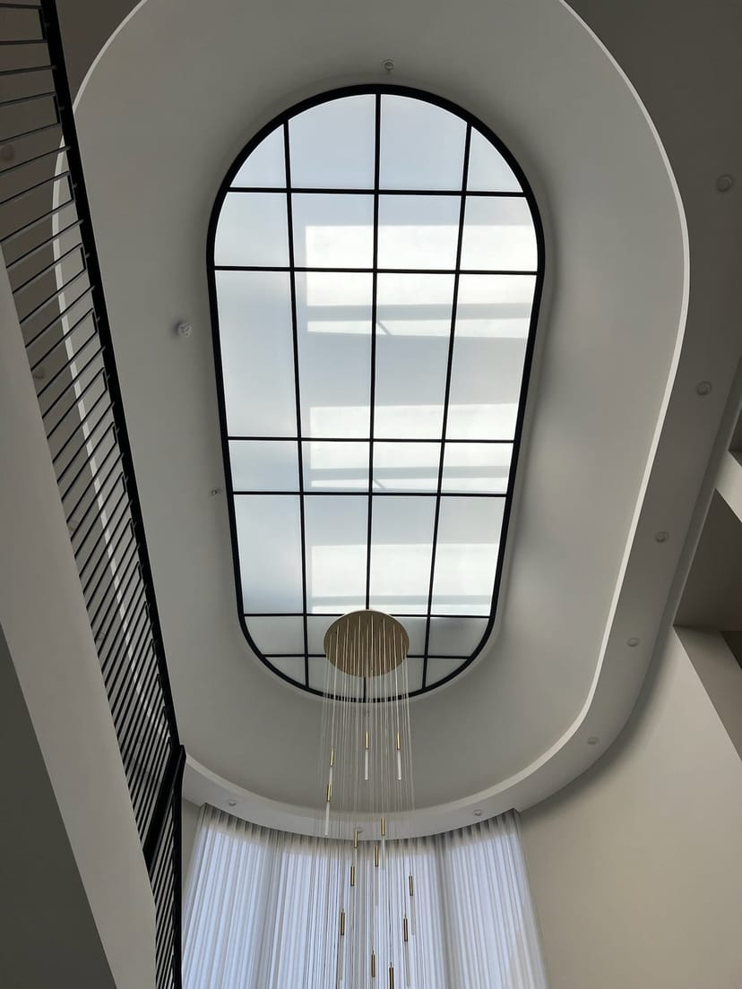 Chandelier-Lift Skylight, Skylight / Natural Light