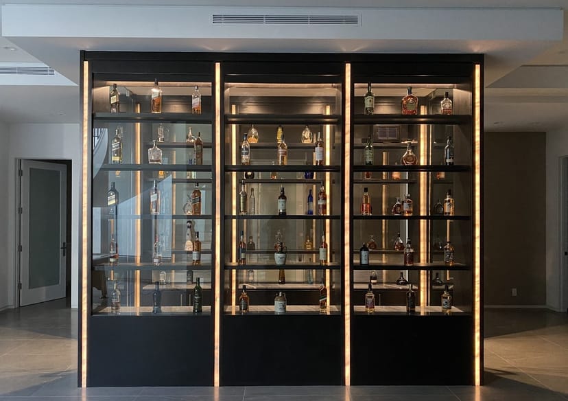 Wine and Bar, Wine & Whiskey Rooms