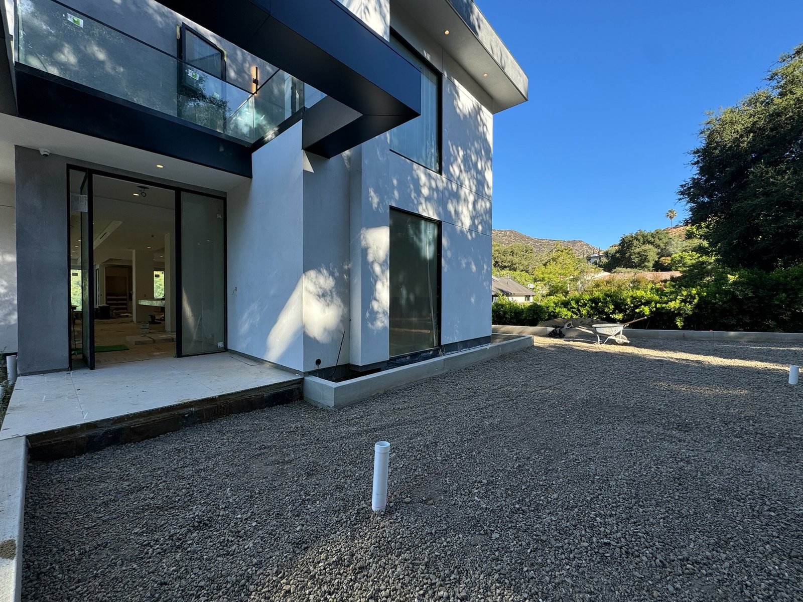 Bel Air Acanto Pl custom home, on-site photograph 2