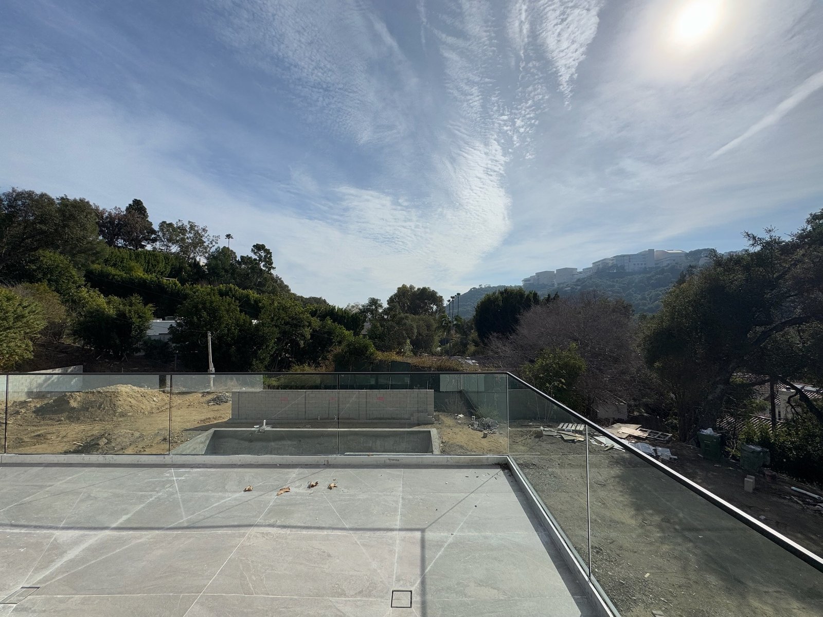 Bel Air Acanto Pl custom home, on-site photograph 8