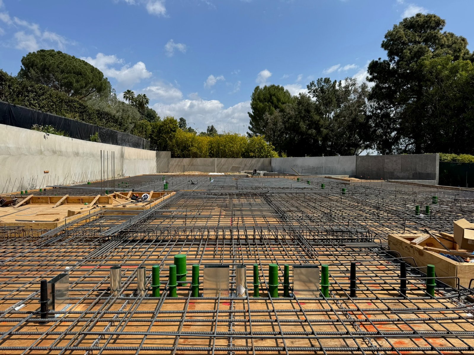 Beverly Hills Alpine Dr custom home, on-site photograph 17