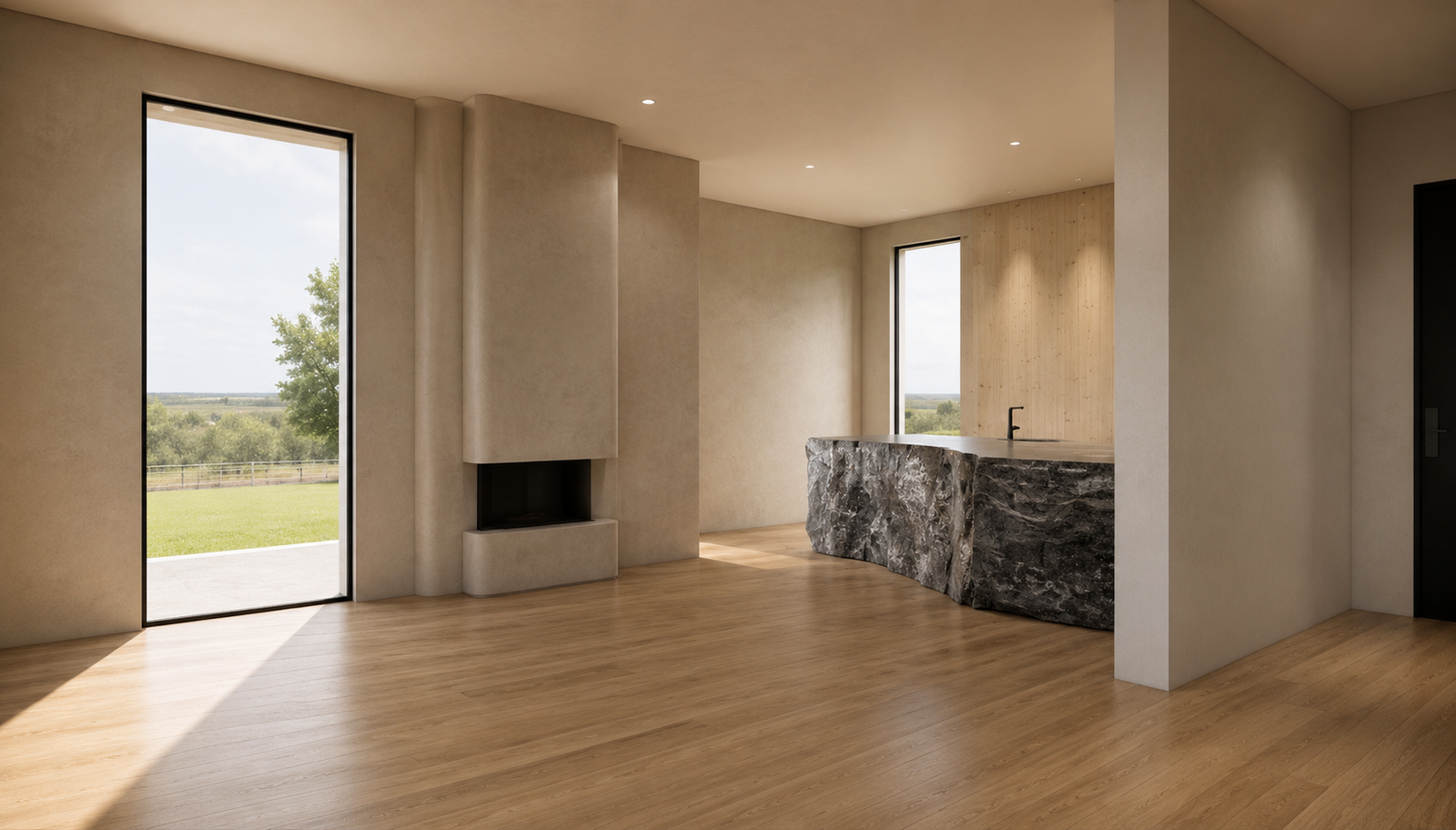 Beverly Hills Alpine Dr custom home, on-site photograph 25