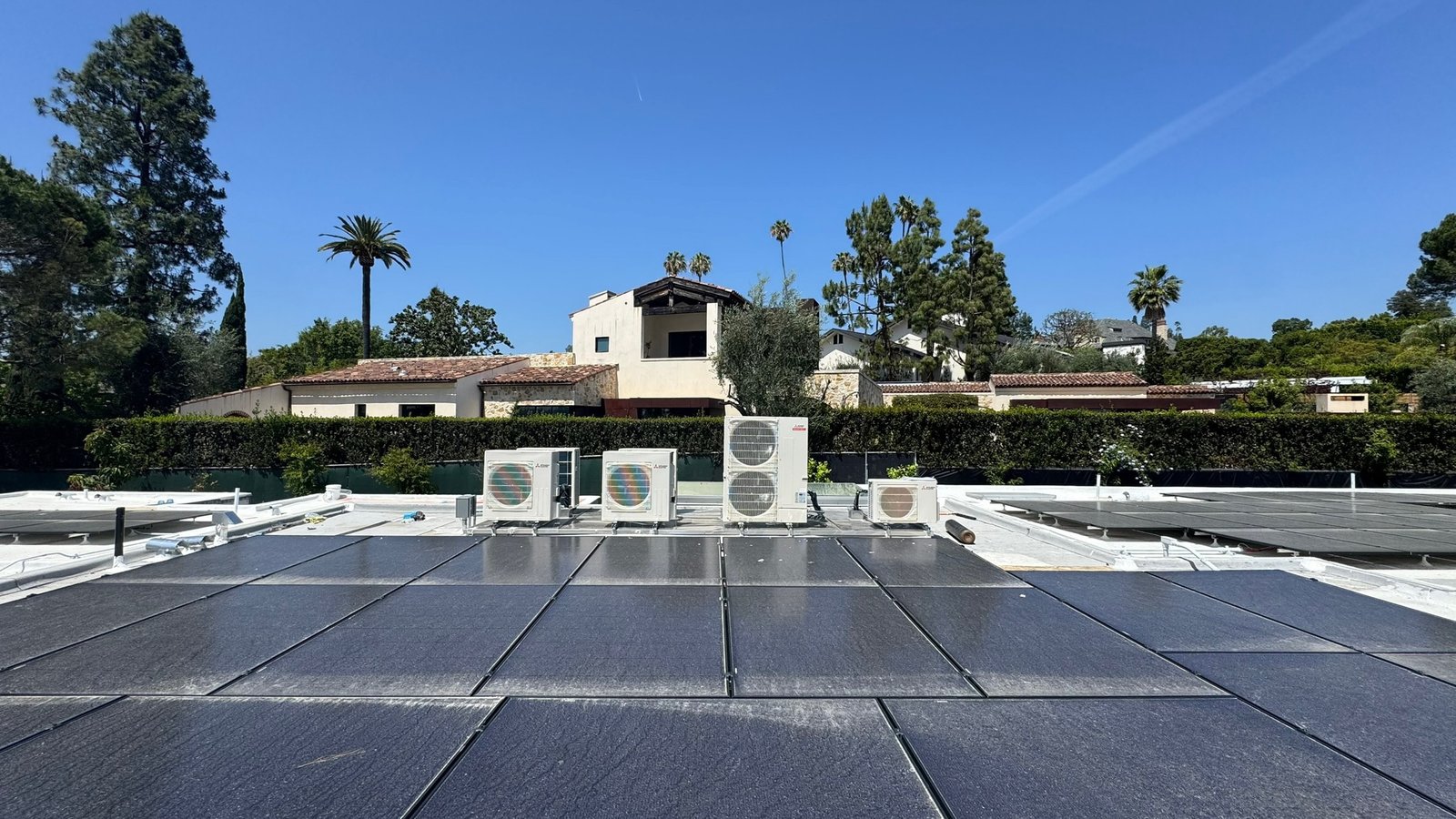 Beverly Hills Alpine Dr custom home, on-site photograph 2