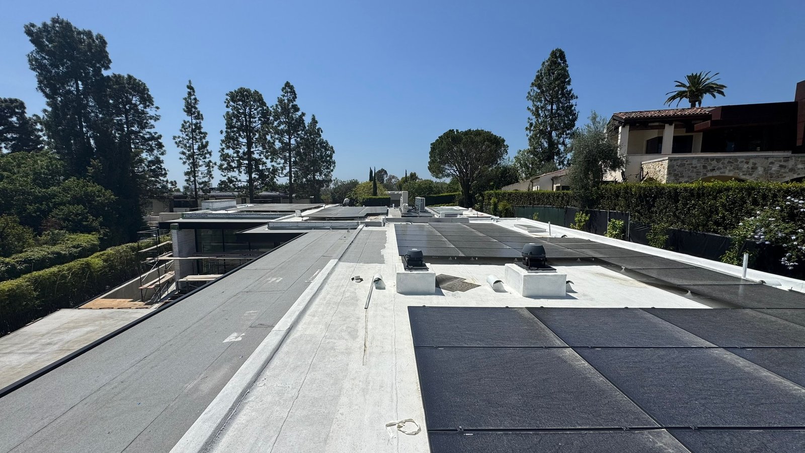 Beverly Hills Alpine Dr custom home, on-site photograph 4