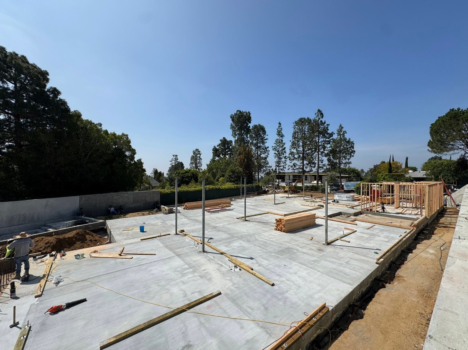Beverly Hills Alpine Dr custom home, on-site photograph 5
