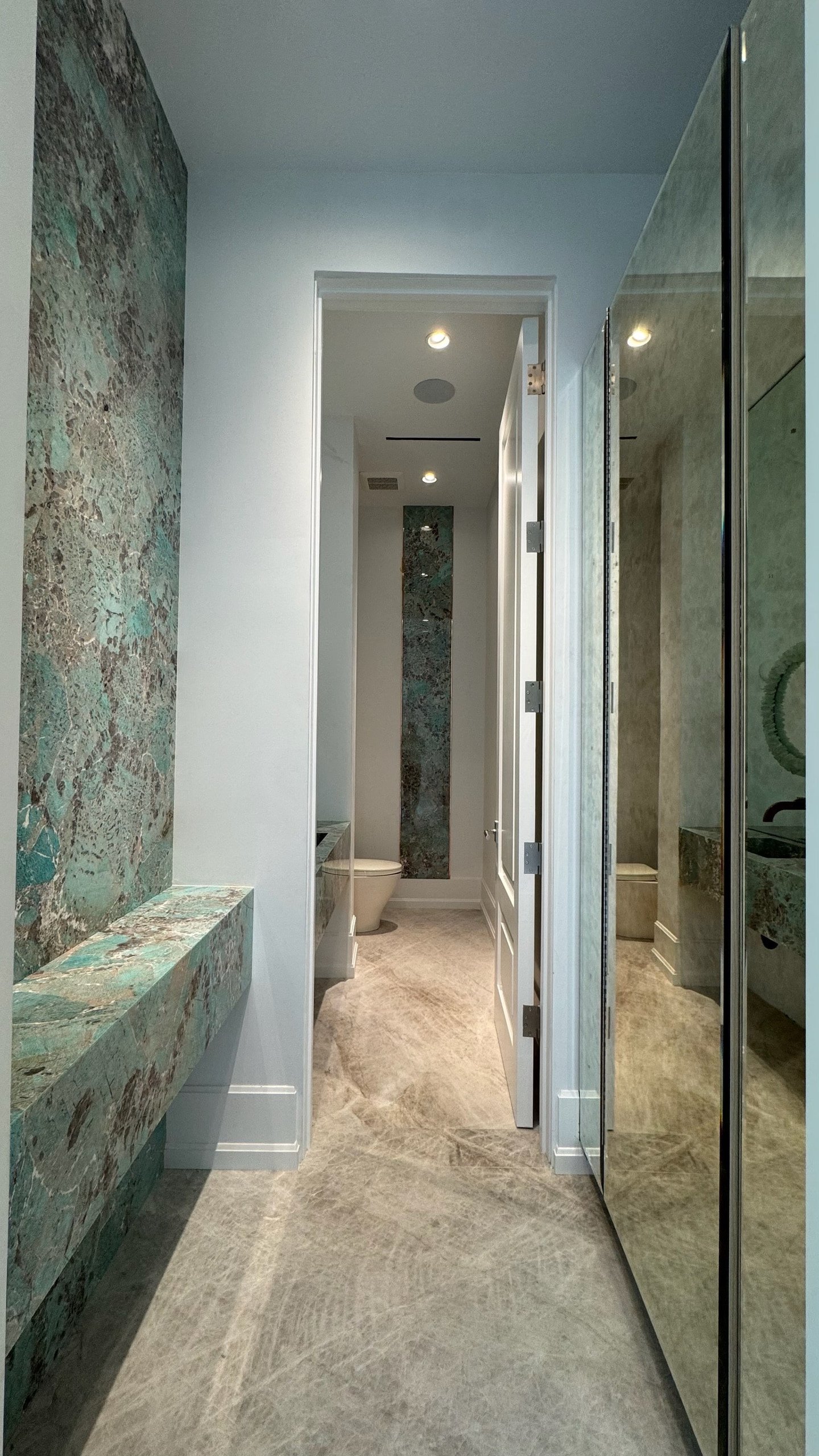 Beverly Hills Camden Dr custom home, on-site photograph 15