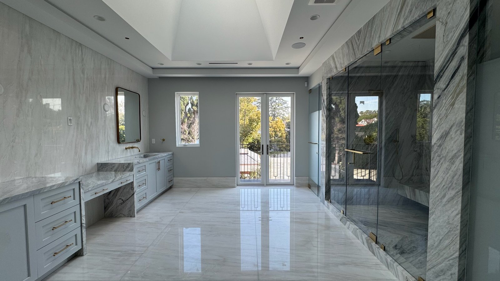 Beverly Hills Camden Dr custom home, on-site photograph 22