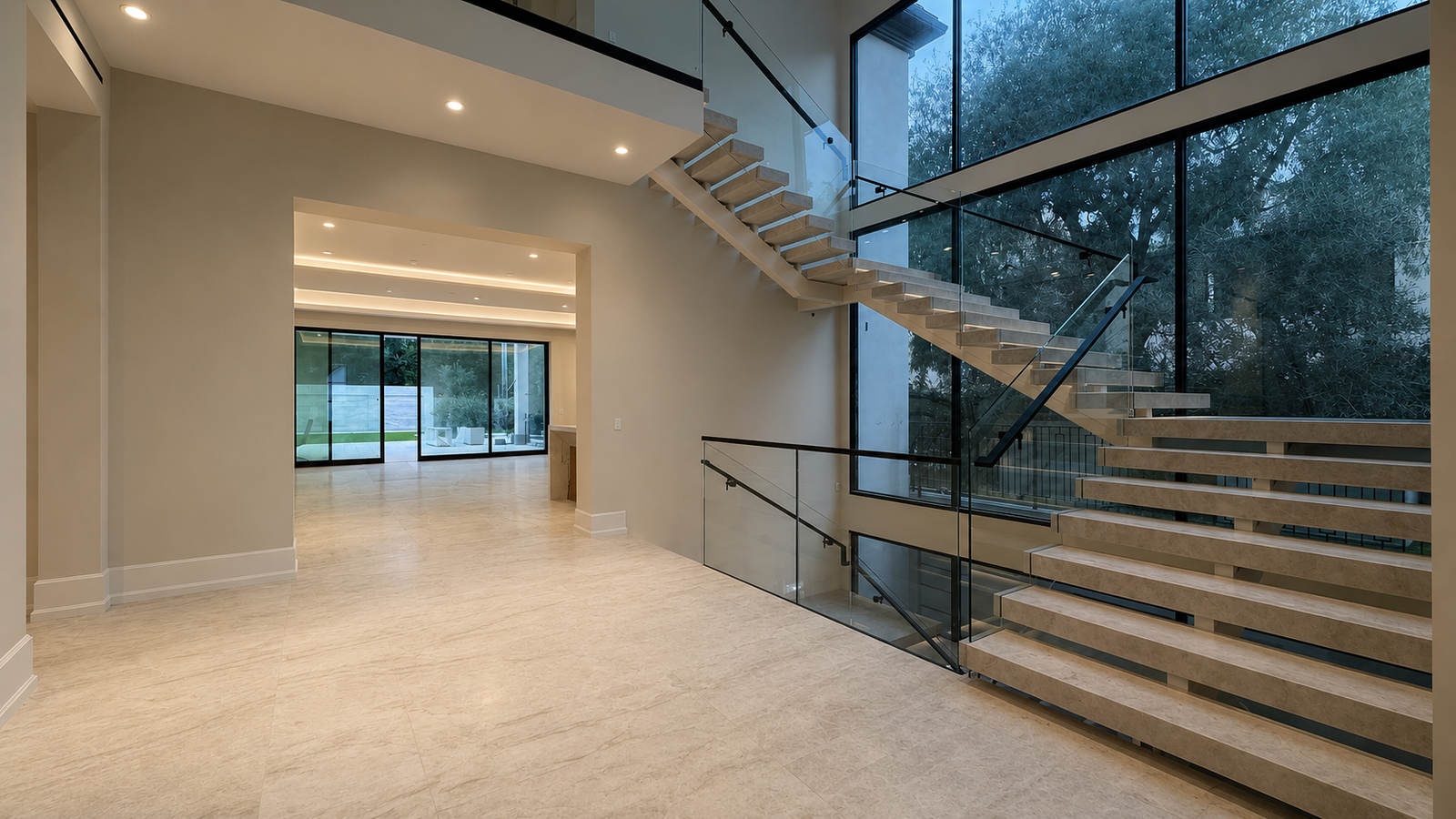 Beverly Hills Camden Dr custom home, on-site photograph 47