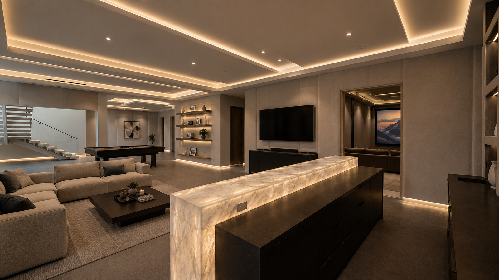 Beverly Hills Camden Dr custom home, on-site photograph 49