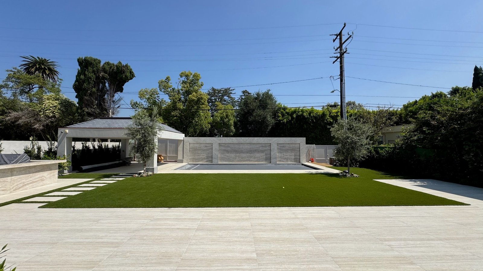 Beverly Hills Camden Dr custom home, on-site photograph 6