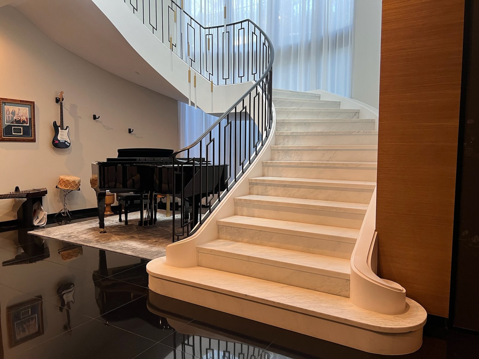 Beverly Hills Foothill Dr custom home, on-site photograph 23