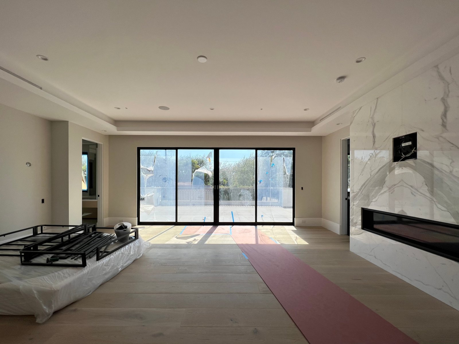 Beverly Hills Foothill Dr custom home, on-site photograph 2