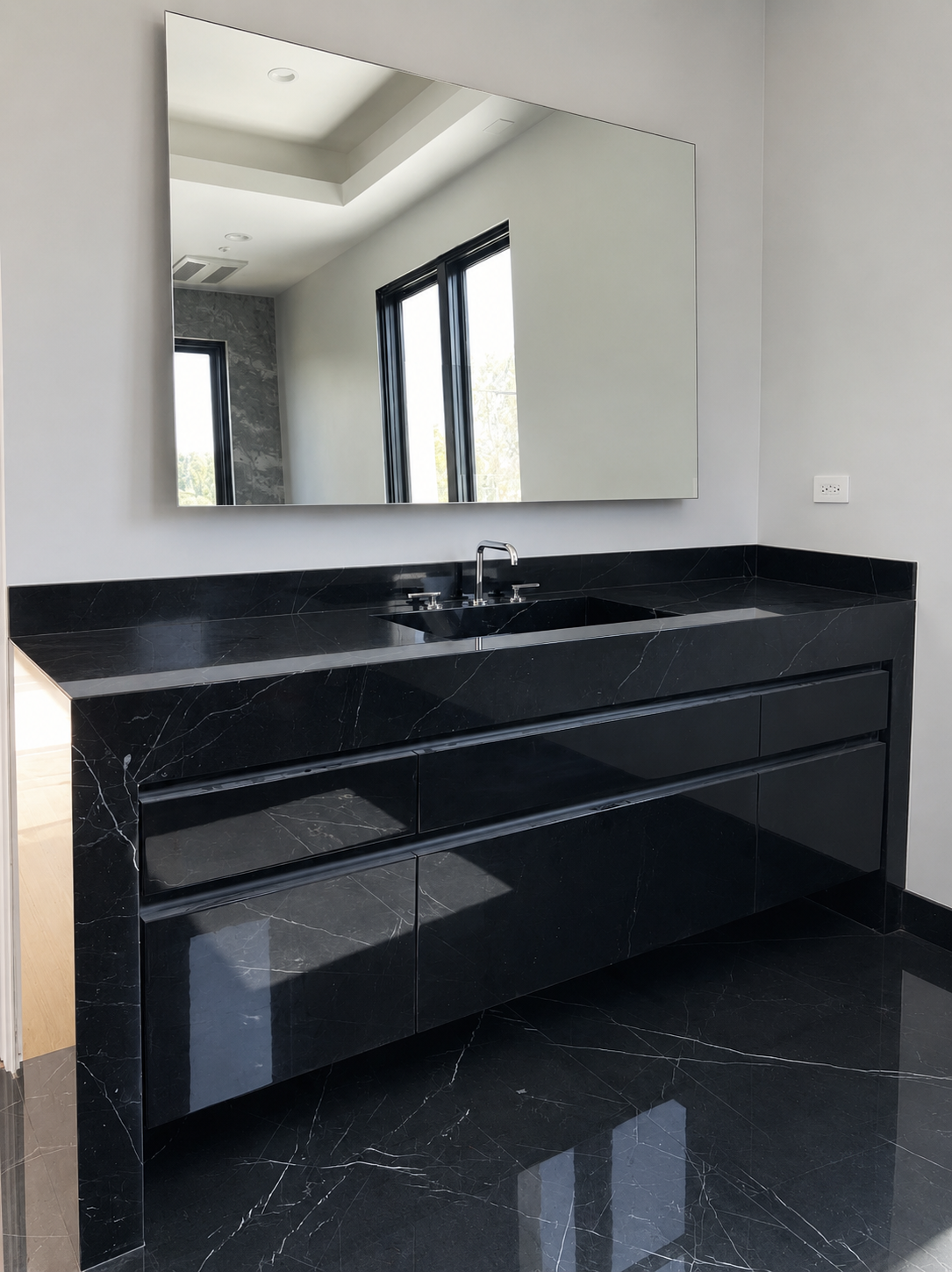 Beverly Hills Foothill Dr custom home, on-site photograph 40