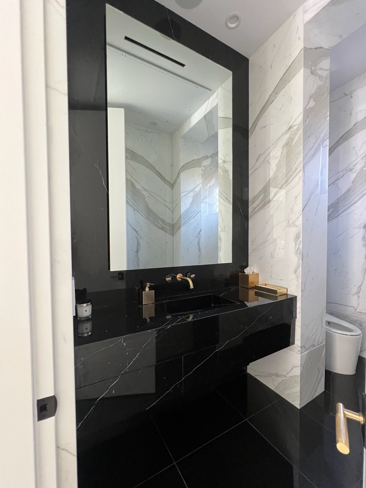 Beverly Hills Foothill Dr custom home, on-site photograph 4
