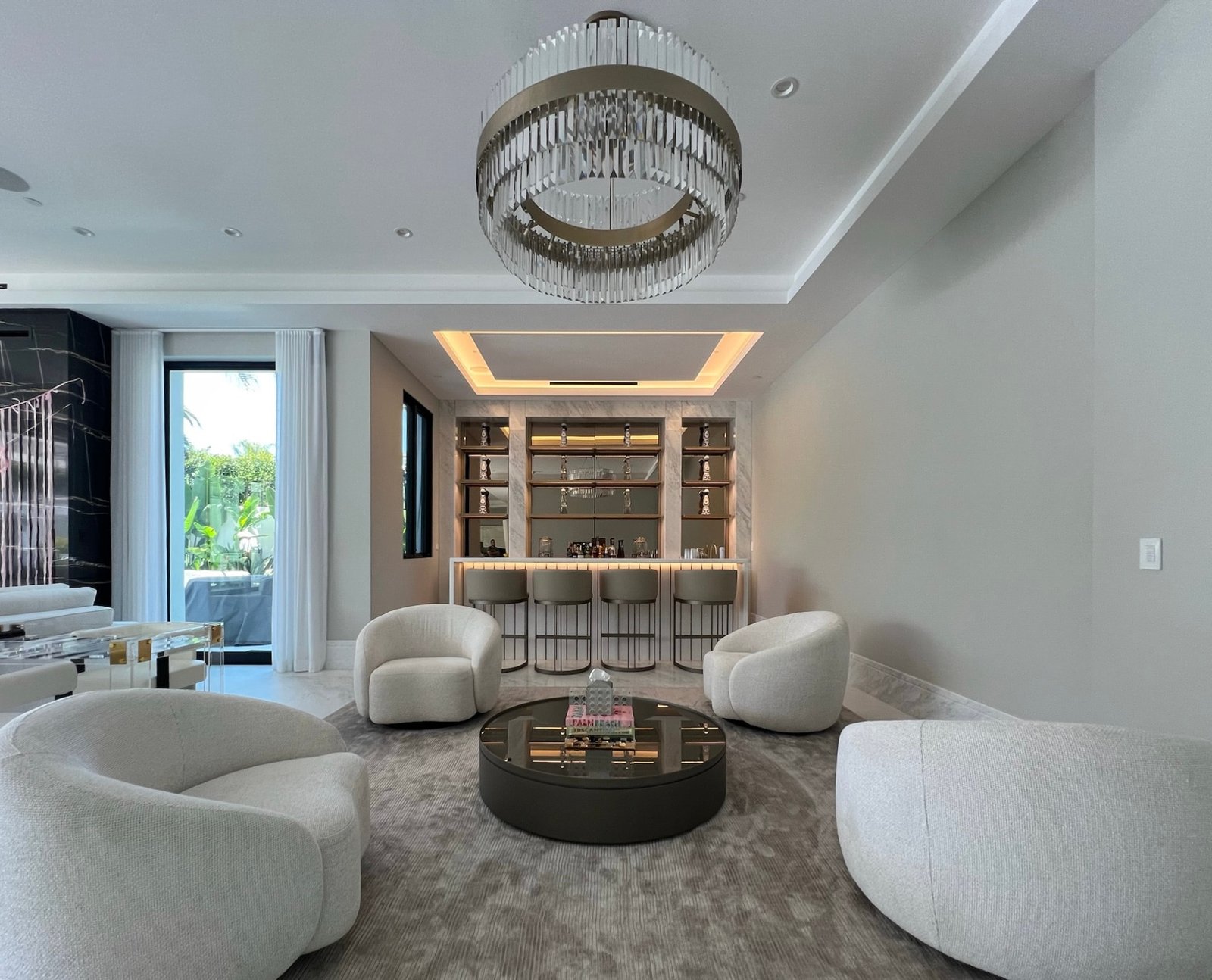 Beverly Hills Foothill Dr custom home, on-site photograph 8