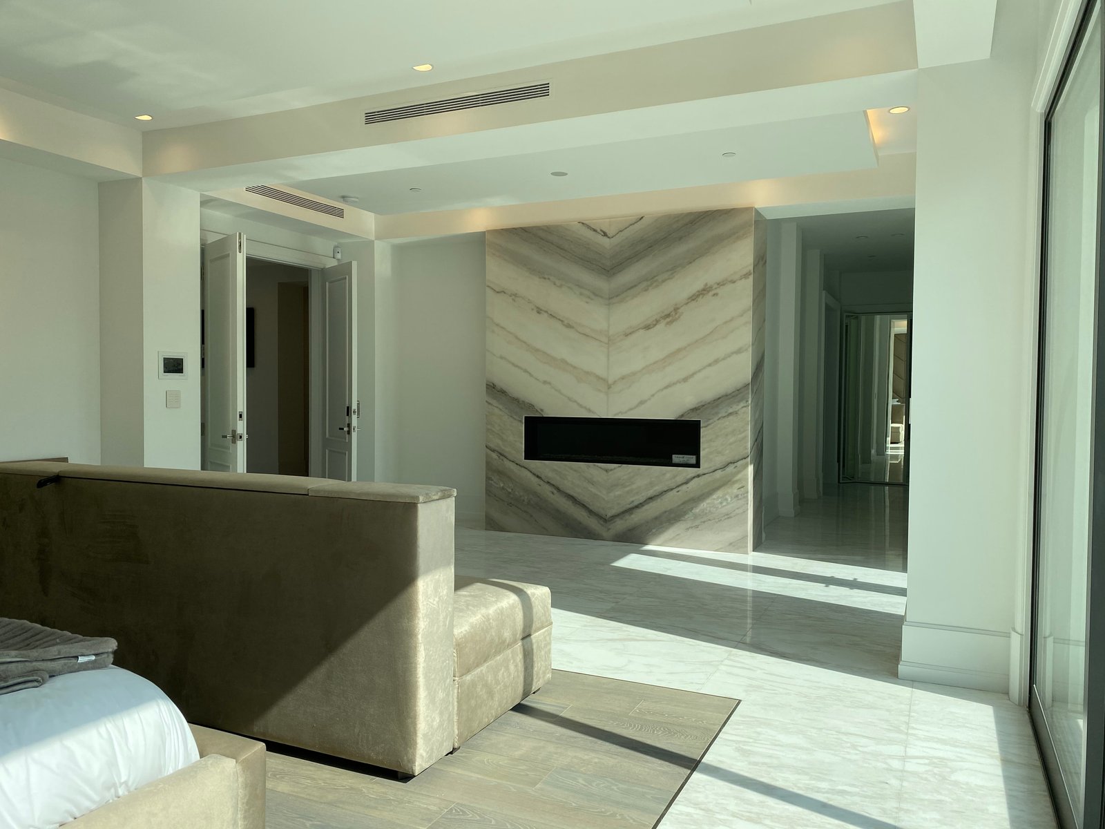 Brentwood Helena St custom home, on-site photograph 38
