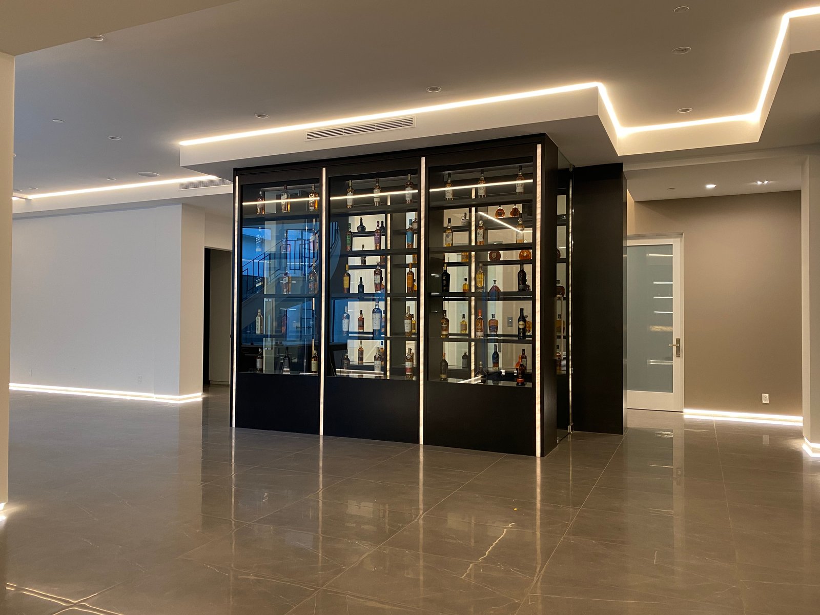 Brentwood Helena St custom home, on-site photograph 4