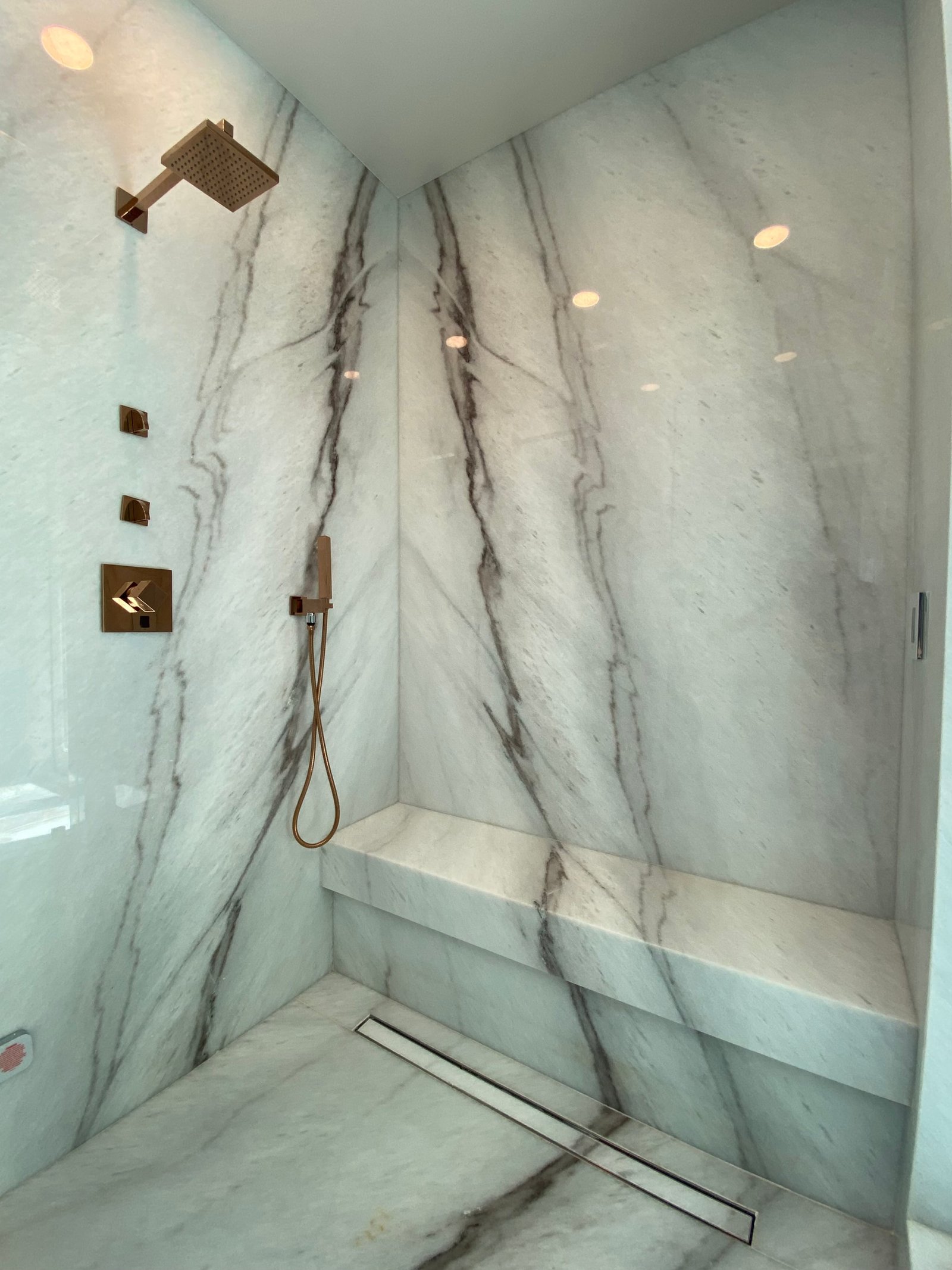 Brentwood Helena St custom home, on-site photograph 58