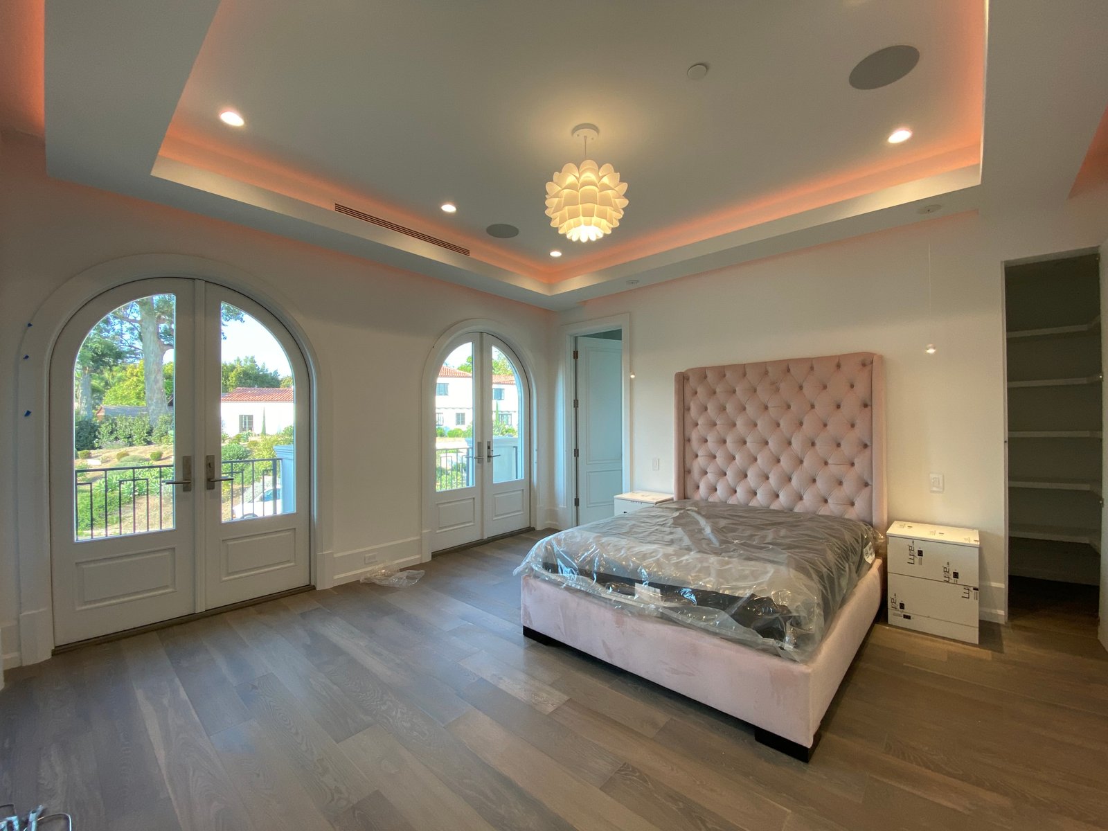 Brentwood Helena St custom home, on-site photograph 59