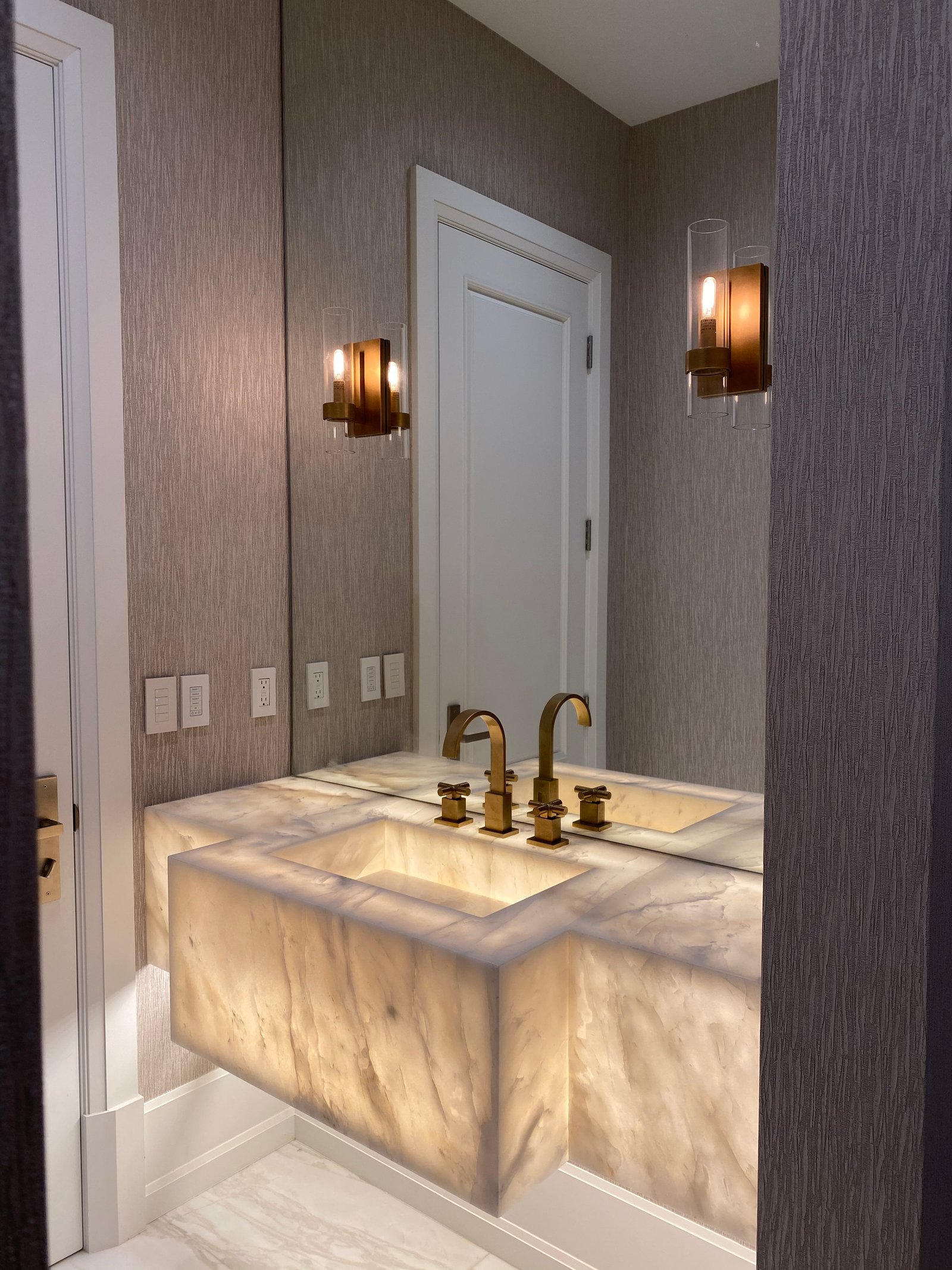 Brentwood Helena St custom home, on-site photograph 60