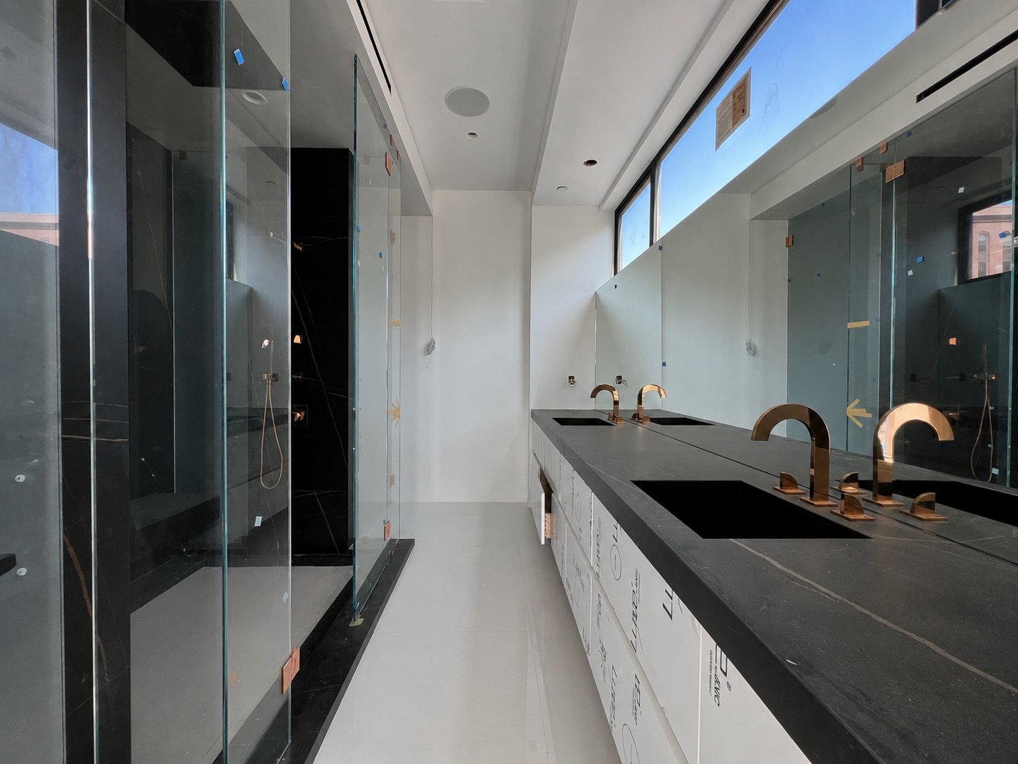 Brentwood McClellan Dr custom home, on-site photograph 14