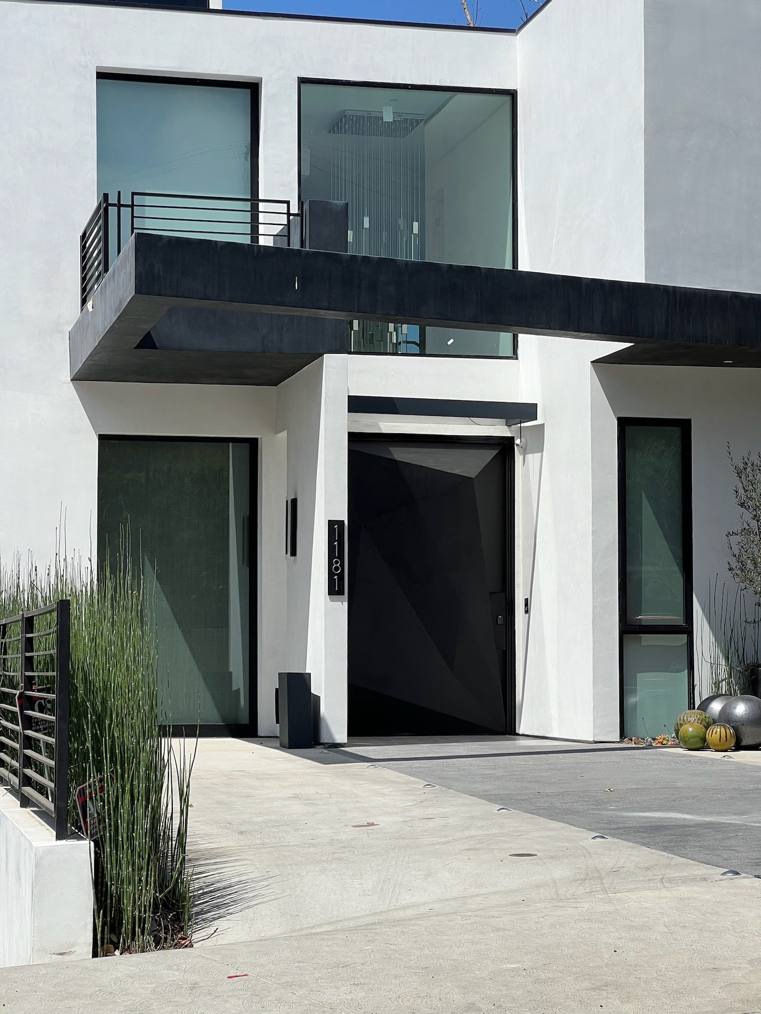 Brentwood McClellan Dr custom home, on-site photograph 7