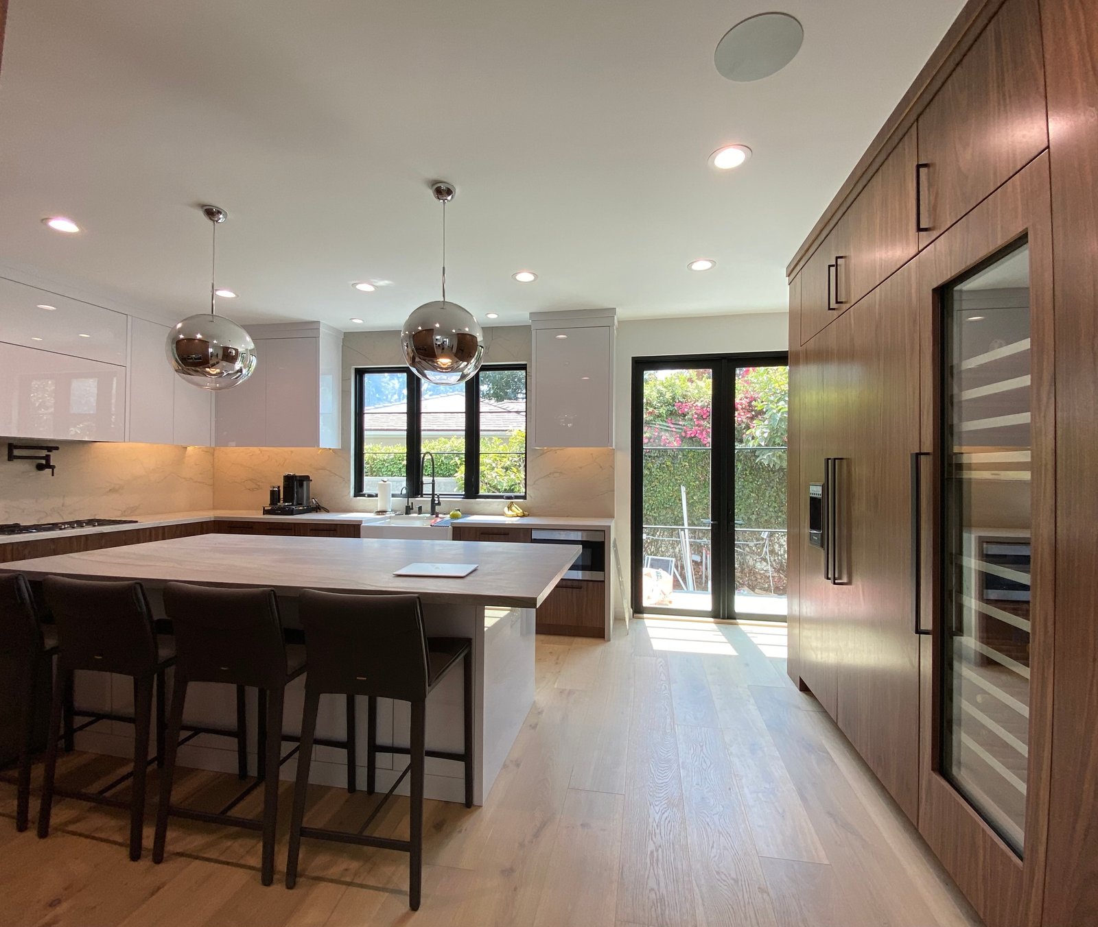 Brentwood Moreno Dr custom home, on-site photograph 9