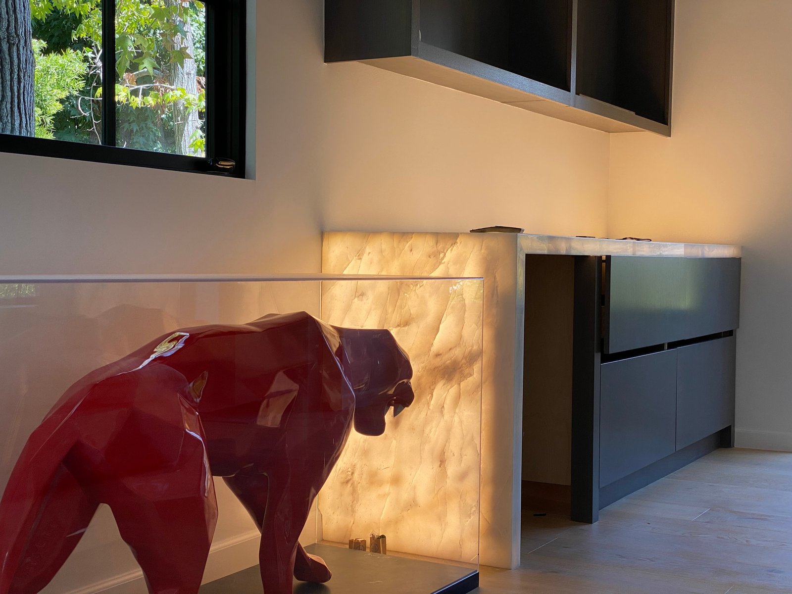 Brentwood Moreno Dr custom home, on-site photograph 2