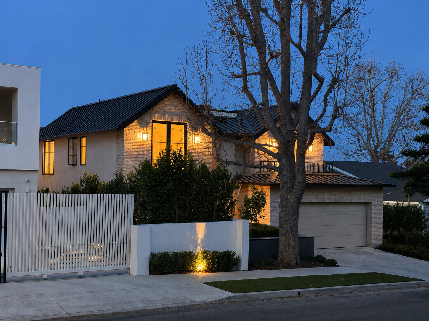 Mar Vista Mountain View Ave custom home, on-site photograph 20
