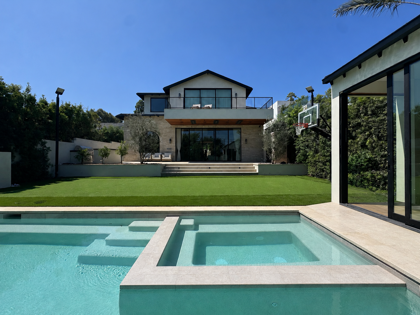 Mar Vista Mountain View Ave custom home, on-site photograph 22