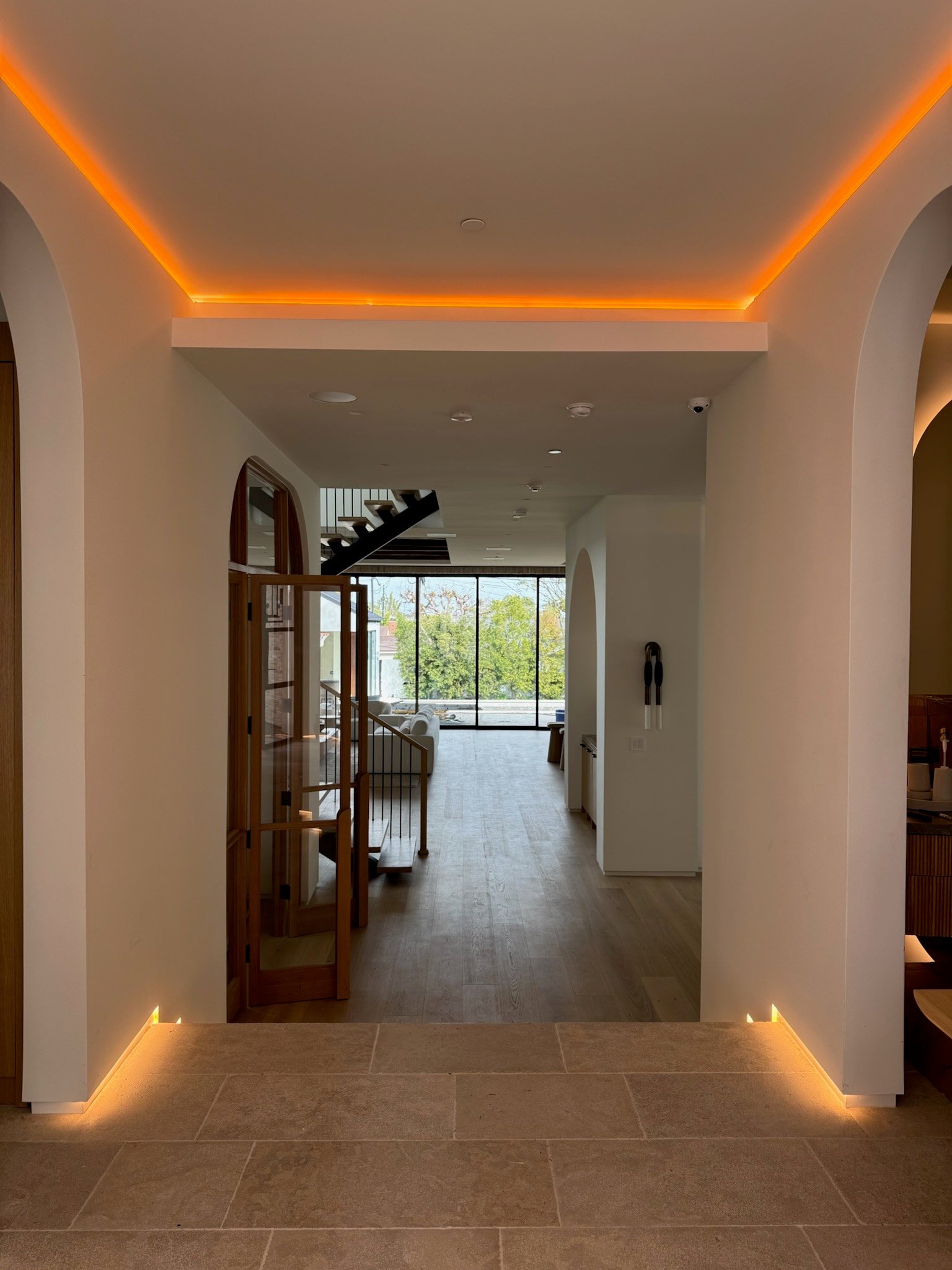 Mar Vista Mountain View Ave custom home, on-site photograph 3