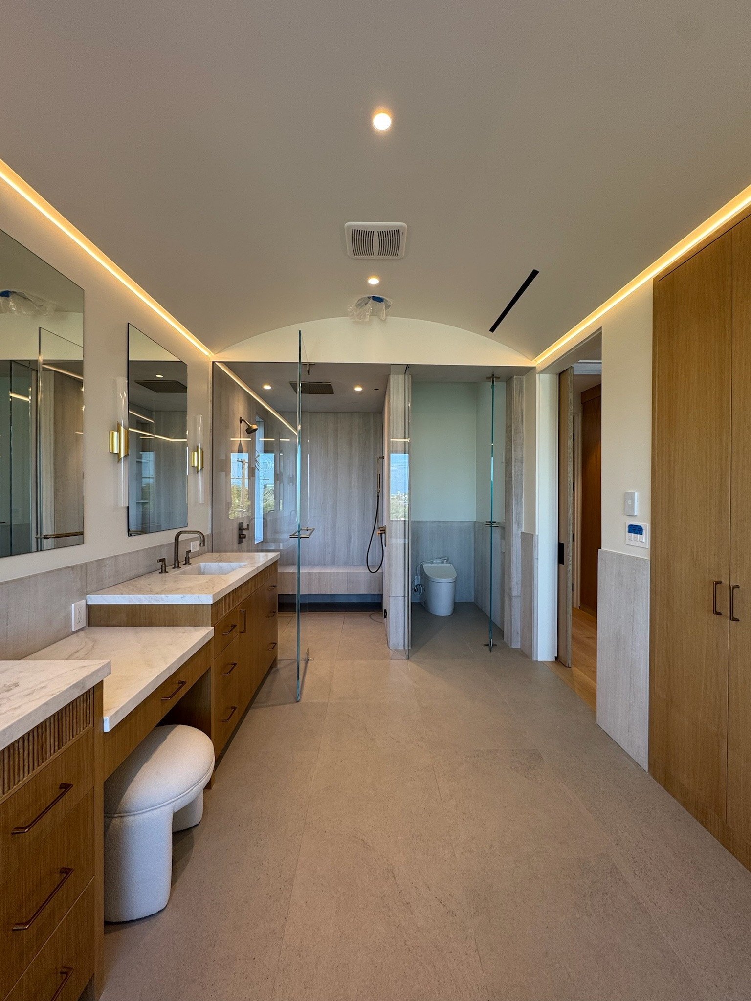 Mar Vista Mountain View Ave custom home, on-site photograph 8