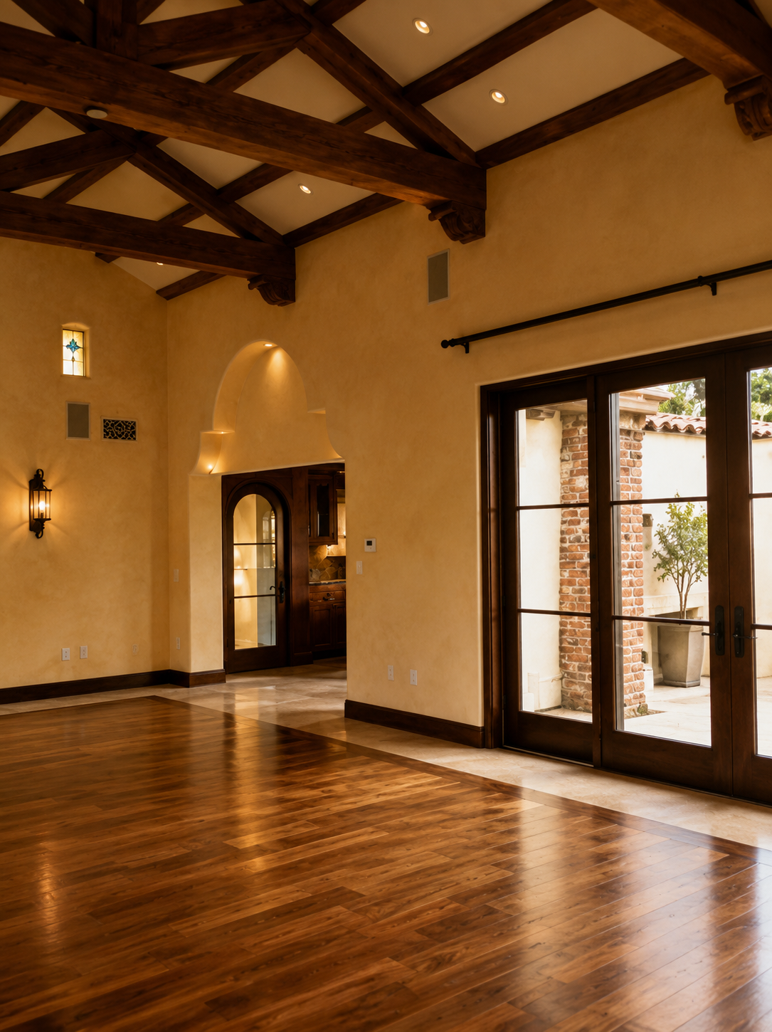 Beverly Hills Roxbury Dr custom home, on-site photograph 12
