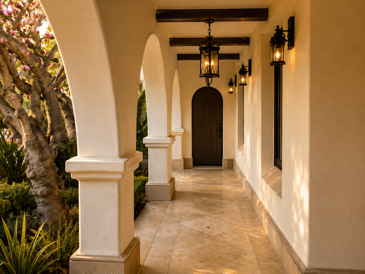 Beverly Hills Roxbury Dr custom home, on-site photograph 8